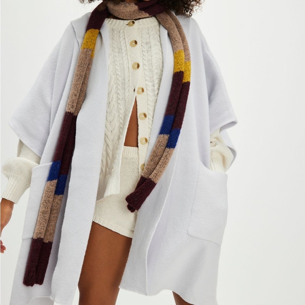 NWT Free People All I Need Cozy Hooded Kimono